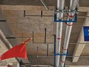 贡嘎管廊支架的安装方法